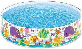 SHREEJIIH Toys Bestway Swimming Pool not Inflatable Multicolor Bathtub for Kids, Children Playing Toy 6 Feet Inflatable Pool Accessory