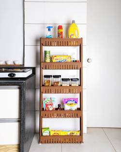 NEWON Plastic Kitchen Trolley