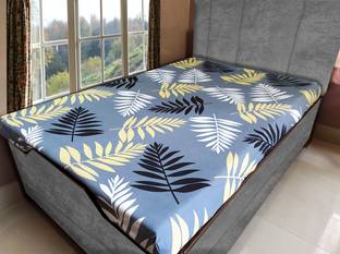 GRINAF Zippered Single Size Breathable Mattress Cover