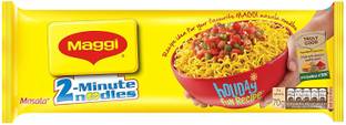 Maggi 2-Minute Instant Noodles - Masala, 420g Pack Of 2 Instant Noodles Vegetarian