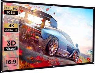 Vilro 3D Supported 6 feet (W) x 4 feet (H) - 84" Diagonal View Projector Screen 4:03 Projector Screen (Width 182 cm x 122 cm Height)