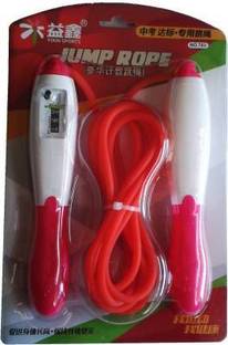 Offer99 Adjustable Jump Skipping Rope With Manual Counter Meter Speed P5 Freestyle Skipping Rope