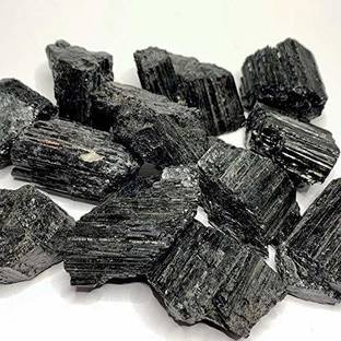 Maitri Export Black Tourmaline-500g-Rough Regular Asymmetrical Crystal Stone