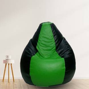 Gunj XXXL Teardrop Bean Bag  With Bean Filling
