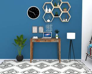 INMARWAR Solid Wood Computer Desk