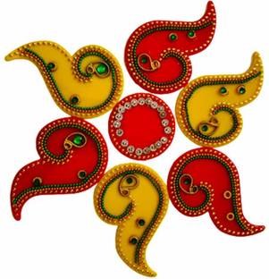 Dms Retail Pack of 7 Rangoli Powder