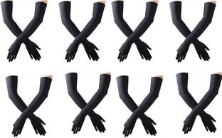 greyfab Women & Men Cotton Full Hand Gloves for Biking and Driving Dust, Pollution GLOVE Riding Gloves