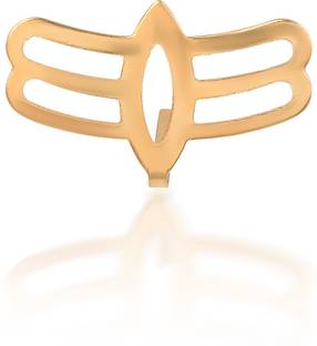DULCI Golden The Third Eye of Lord Shiva Mahakaal Tripund Spiritual Charm Forehead Teeka/Tika/Tilak Puja Tool Applicator Deity Ornament Unisex Deity Ornament