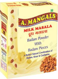 A.Mangals Milk Masala Badam Powder with Badam Pieces 200g