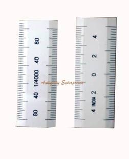 Antiquity PLASTIC PATWARI SCALE PACK OF 2 WITH IMPORTED SHEET Ruler