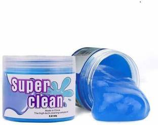 MATIQSTAR Magic Gel for Car Interior Cleaner, Keyboard Cleaner Gel Sticky Jelly Desktop Laptop Computer Dust Remover Flexible Reusable Soft Glue-Blue AV-CA-31 Vehicle Interior Cleaner