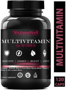 Naturewell Multivitamin Tablets for Men and Women with Probiotics (120)