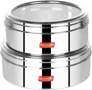 Sumeet Steel Utility Container  - 1500 ml, 2000 ml