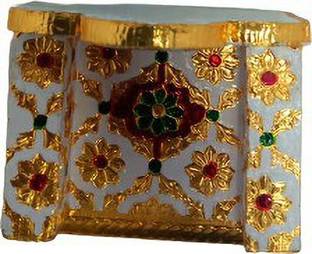 SHYAM Bal Gopal Decorative WOODEN Singhasan Size (0 to 3) Premium Quality Jhula