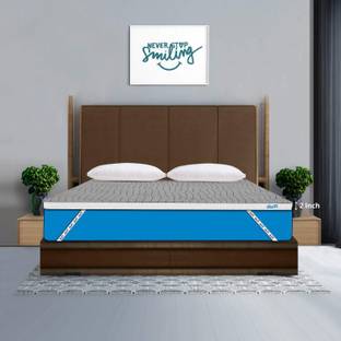 Durfi Mattress Topper King Size Breathable, Stretchable Mattress Cover