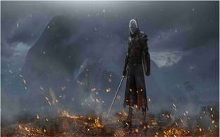 The Witcher Game Wall Poster For Room With Gloss Lamination M33 Paper Print