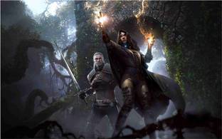 The Witcher Game Wall Poster For Room With Gloss Lamination M11 Paper Print