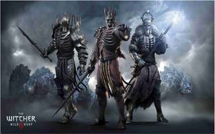 The Witcher Game Wall Poster For Room With Gloss Lamination M6 Paper Print