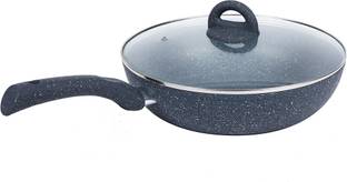 WONDERCHEF Granite Wok with Lid 3.1 L capacity 26 cm diameter