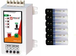 PEGASI Fully Automatic Water Level Controller For Up and Down Tank with 6 Sensors Suitable For Motor Up to 5HpLLC 2 Wired Sensor Security System