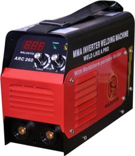 WELDSTORM Arc 260 Inverter Welding Machine With All Accessories (With Belt Only) Inverter Welding Machine
