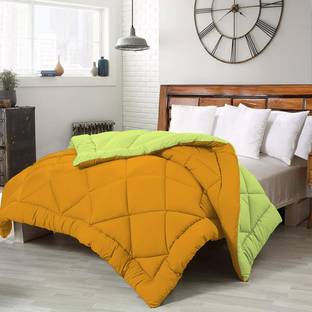 CRAZY WORLD Solid Single Comforter for  Mild Winter