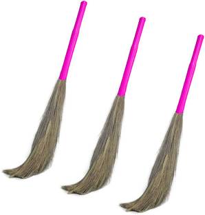 Creazione Production All Floor Cleaning Broom King Size | Broom Stick for Home Cleaning Grass Dry Broom
