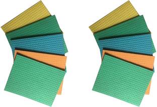 Flipkart SmartBuy Cleaning Sponge Mop, Multicolour Sponge Wipe, Scrub Wet Microfiber, Sponge Cleaning Cloth