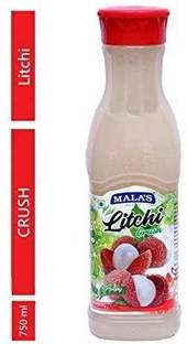 MALAS Fruit Crush Syrup for Cake Litchi
