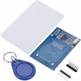 TRUSTECH MFRC-522 RC522 Card Read Antenna RFID Reader IC Card Proximity Module Key Chain for Aduino Electronic Components Electronic Hobby Kit