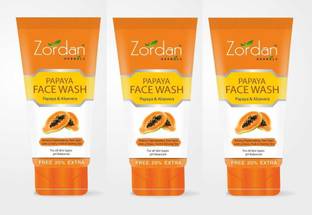 ZORDAN Papaya  (Pack of 3) Face Wash