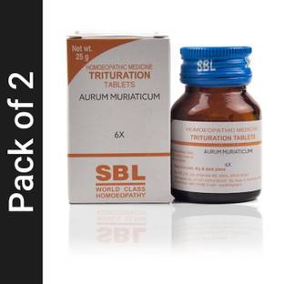 SBL Aurum Muriaticum 6X Tablets