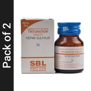 SBL Hepar Sulphur 3X Tablets