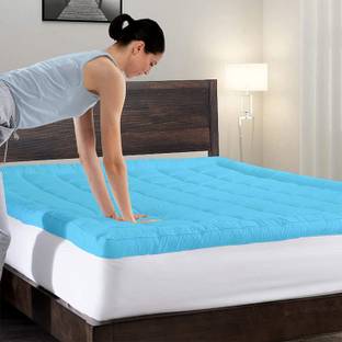 Comfowell Mattress Topper Single Size Stretchable, Waterproof Mattress Cover