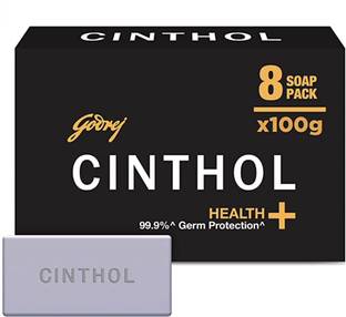 CINTHOL Confidence+ Bath Soap 99.9% Germ Protection