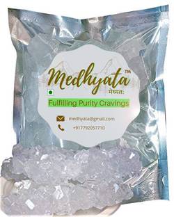 Medhyata Pure White Rock Sugar (Dhaga Mishri) (Thread Crystal) Sugar