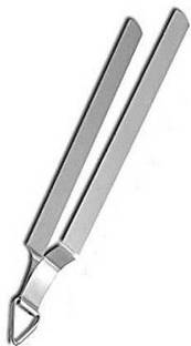 Pitambara Exclusive Stainless Steel Roti Chimta/chapati Tong Exclusive Stainless Steel Roti Chimta/chapati Tong 30 cm Cake Tongs