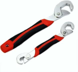 PARTH ENTERPRISE Wrench _002 All in One Multipurpose Auto Adjustable Universal Quick Snap n Grip Wrench Spanner Set Tools (9-32mm) Double Sided Pipe Wrench