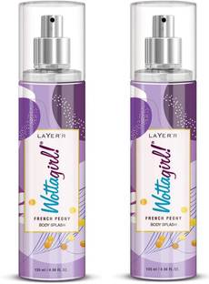 LAYER'R WATTAGIRL FREACH PEONY BODY SPLASH 135 ML EACH PACK OF 2 Body Mist  -  For Women
