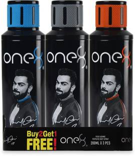 one8 by Virat Kohli One8 Deo Buy2 Get 1 Free combo Perfume Body Spray  -  For Men
