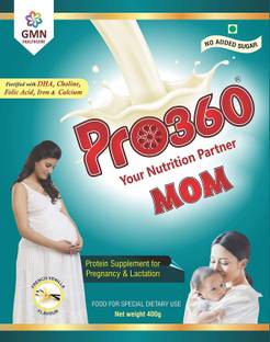 PRO360 MOM Pregnancy Protein Nutrition for Pregnant and Breastfeeding/Lactating Mothers Nutrition Drink