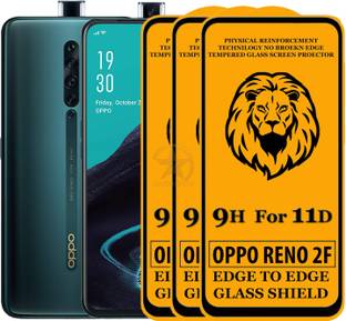 SEVEN7STAR Edge To Edge Tempered Glass for Oppo Reno2 F