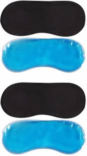 JK ENTERPRISE Relaxing Gel Eye Mask (pack of 2 pc) Gel Eye Mask For Insomnia Meditation Puffy Eye's And Dark Circles Sleeping Mask with Cooling Pack Eye Masks for Men Women