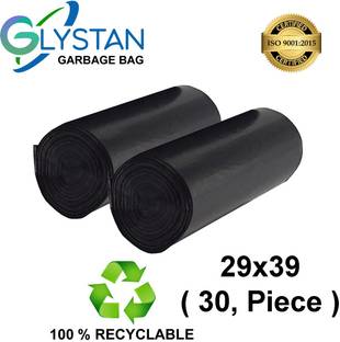 GLYSTAN GARBAGE BAG XL 30 L Garbage Bag  Pack Of 30