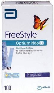 Abbott Freestyle 100 Glucometer Strips