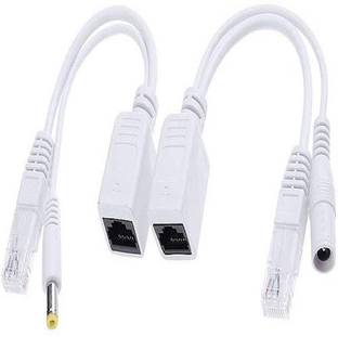 techut Power Over Ethernet PoE Injector Splitter Adapter PoE Cables Lan Adapter
