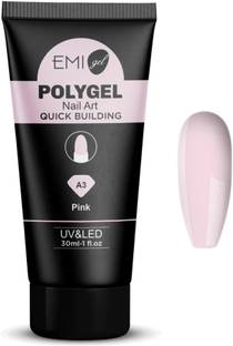 FStyler Poly Nail Gel Finger Extension Pink Polygels Quick Building Nail Art Tips Extended UV Builder Gel 30ml New Pack