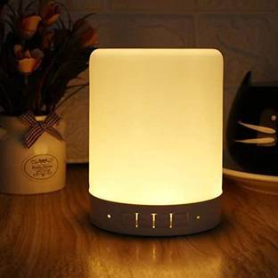 Eseekers Wireless Night Light LED Touch Lamp Speaker with Portable Bluetooth & HiFi Speaker with Smart Colour Changing Touch Control, USB Rechargeable, TWS - Multi Colour Speaker Mod