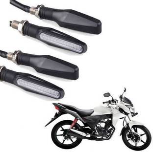 PECULIAR ZONE Front, Rear LED Indicator Light for Honda, Universal For Bike CB Twister, Universal For Bike