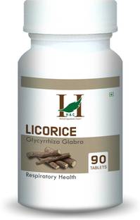 H&C Licorice/ Yashtimadhu / Mulethi Tablets 350 mg | For Gastric Wellness